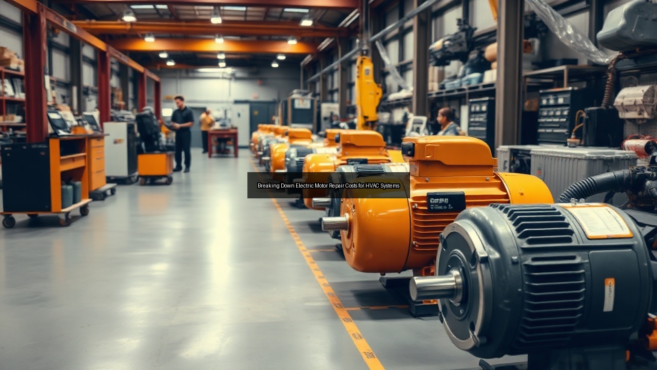 failure electric motor repair services stator motor repair efficiency